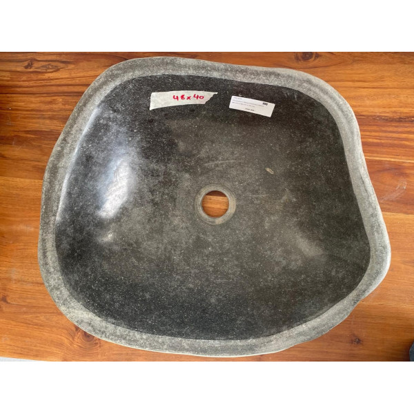 Flussstein Waschbecken A833 / 48x40